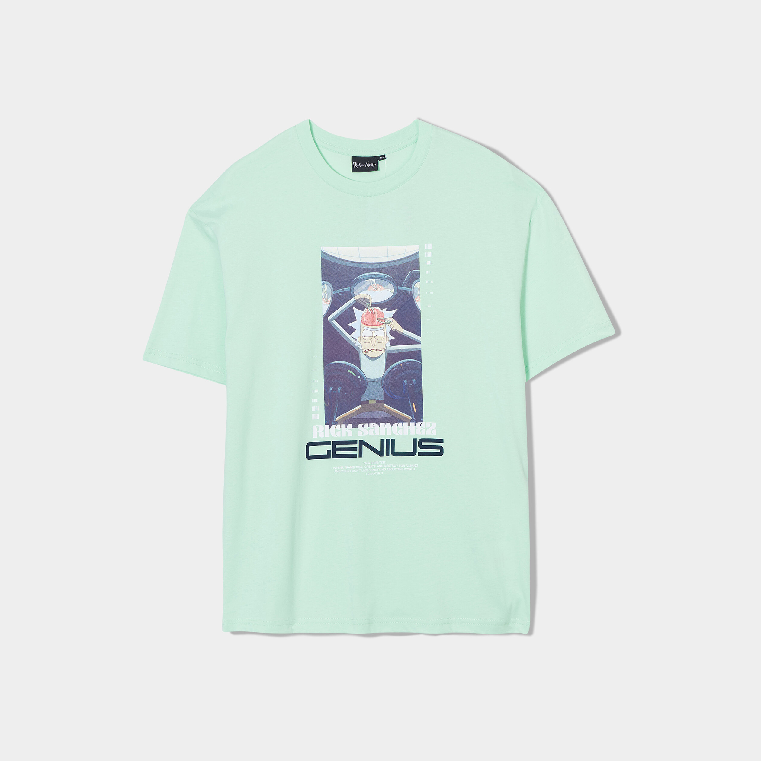 T-shirt manches courtes Rick et Morty vert homme | La Halle