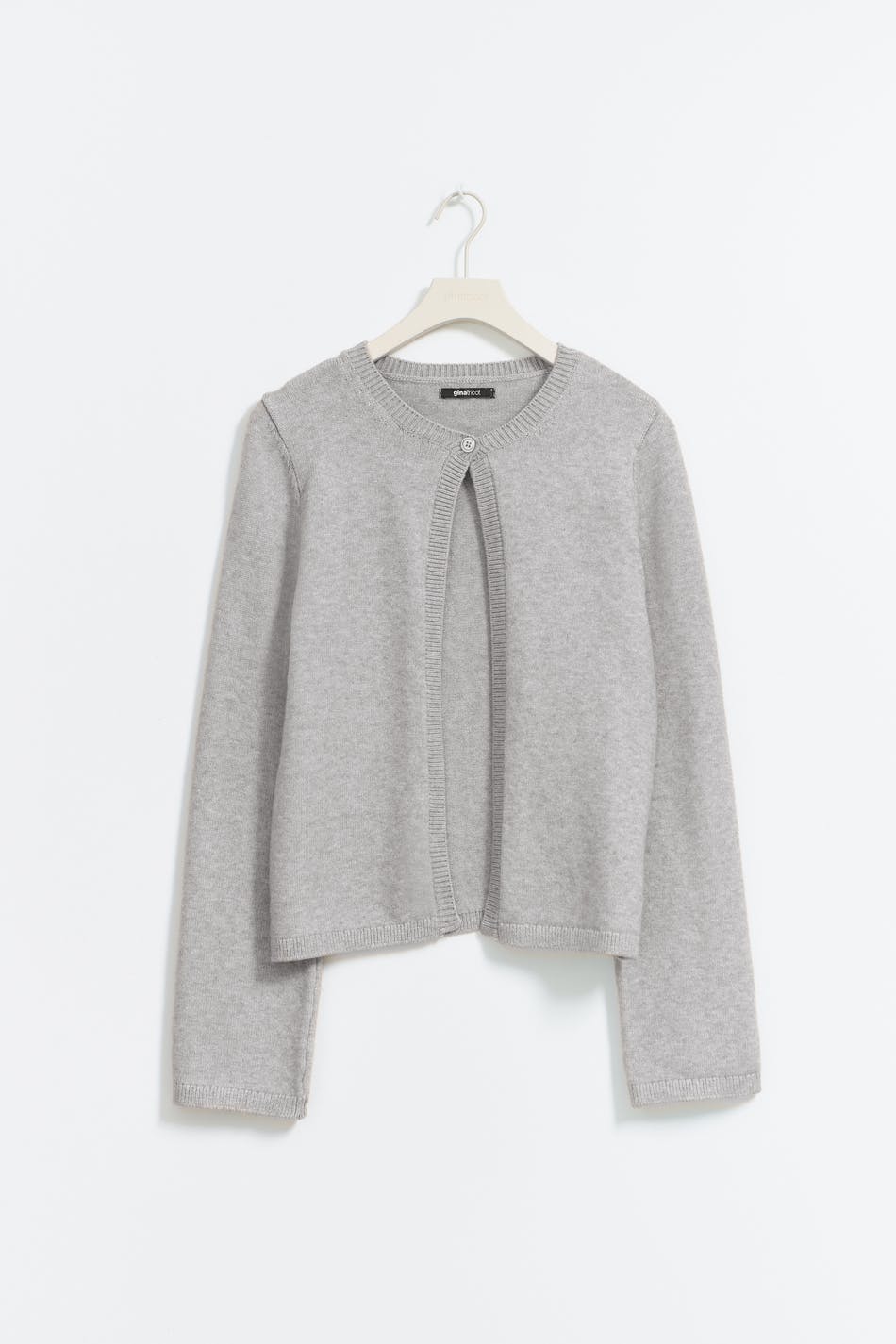 One button knit cardigan