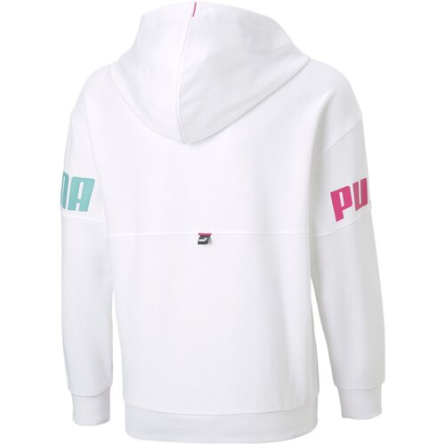 KINDER KAPUZENSWEAT PUMA POWER COLORBLOCK HOOD