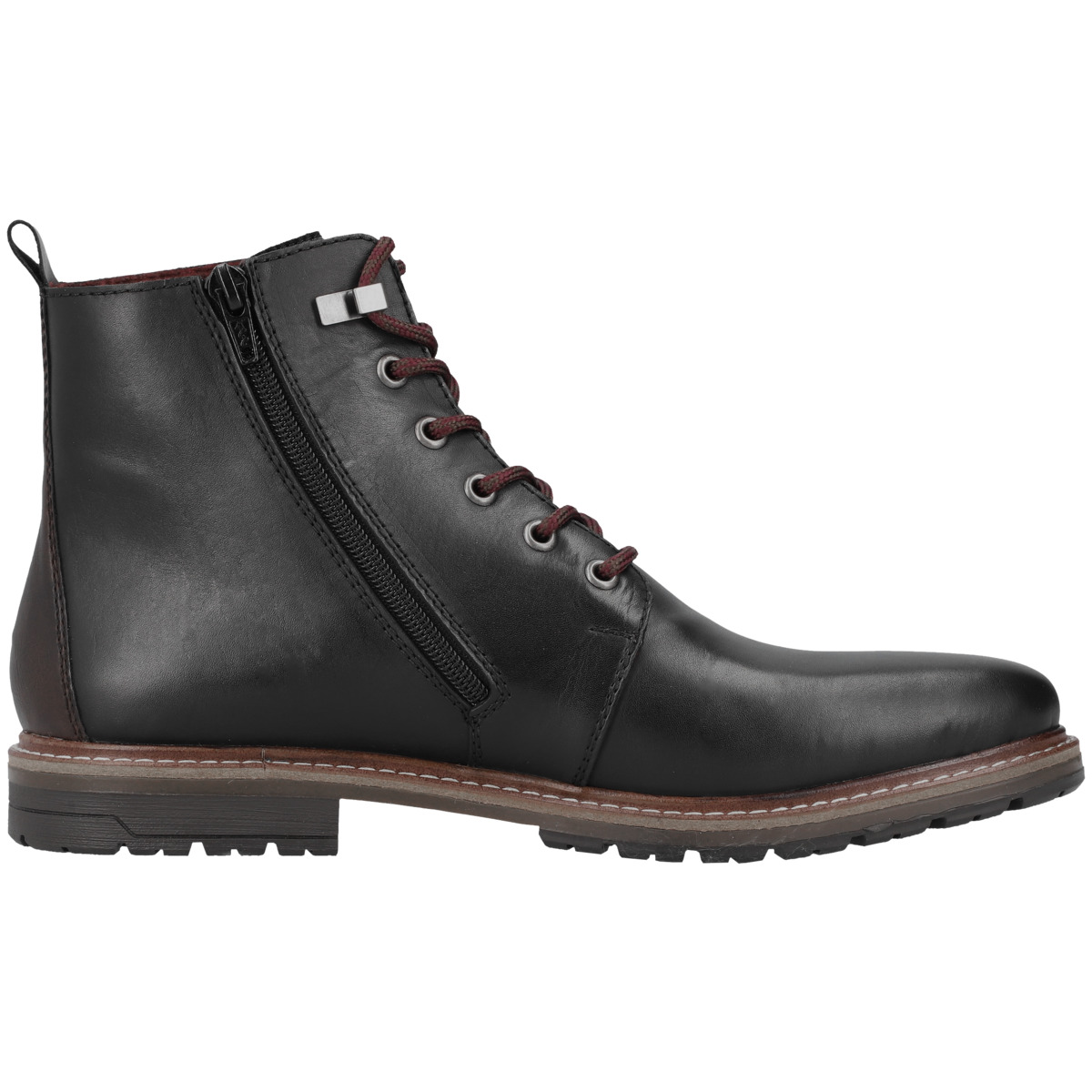 Rieker 13730 Schnürboots schwarz