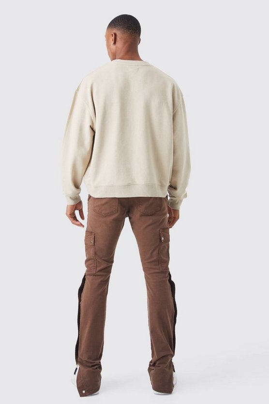Kastiges Oversize Sweatshirt