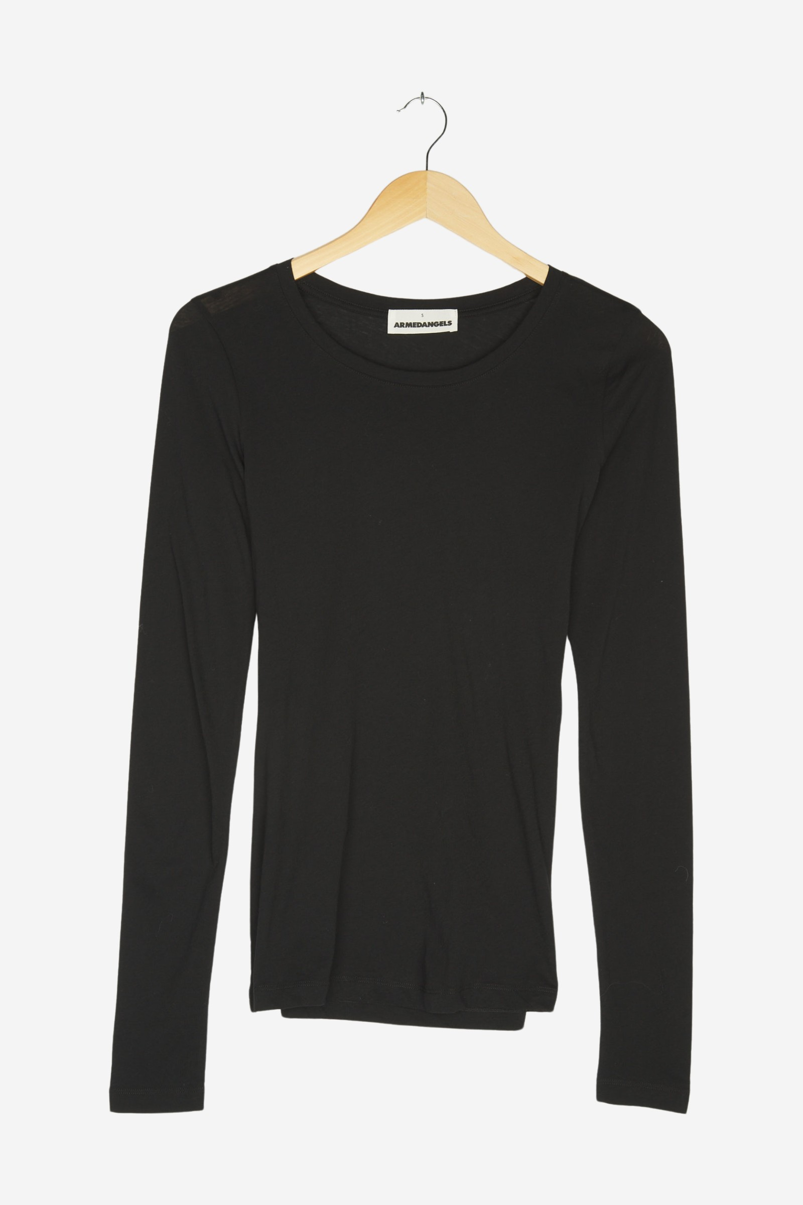Longsleeve Slim Fit aus Bio-Baumwolle