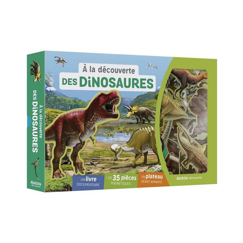 Coffret A la découverte des dinosaures NE - Auzou