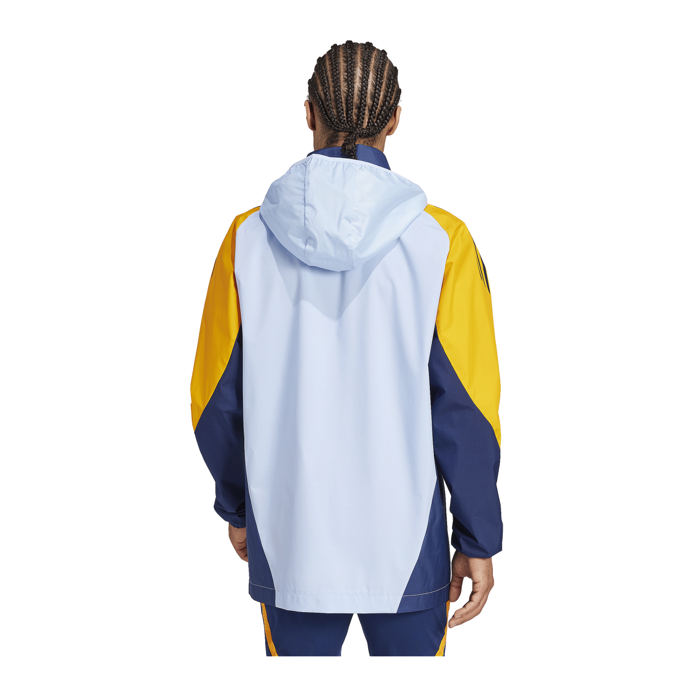 adidas Real Madrid Regenjacke Blau