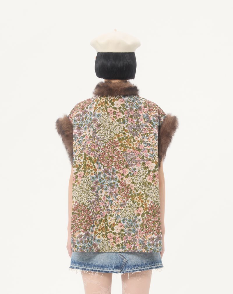 Colete Gobelin Apres L'Hiver Pequenas Flores