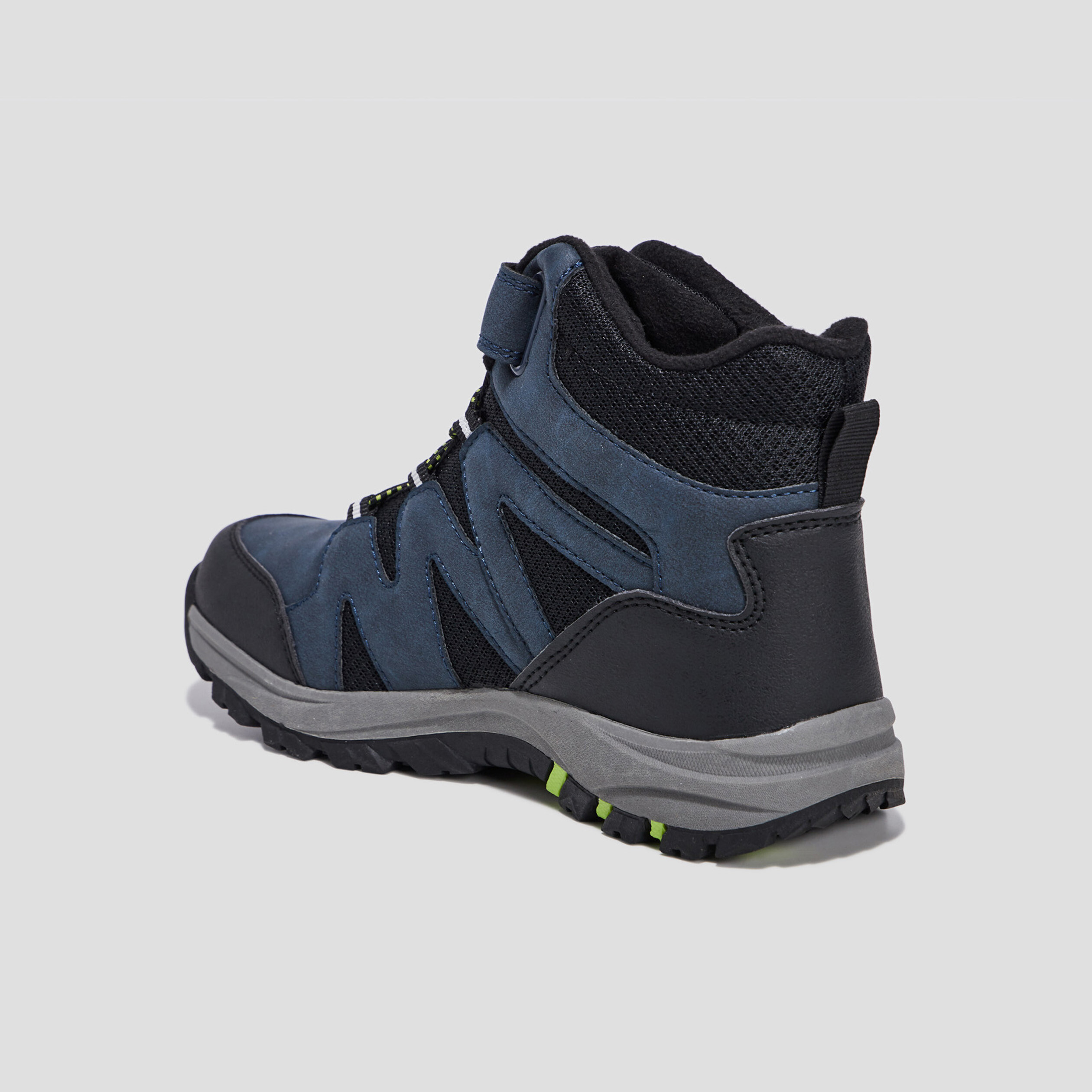 Bottines à scratchs Trappeur bleu marine garçon | La Halle