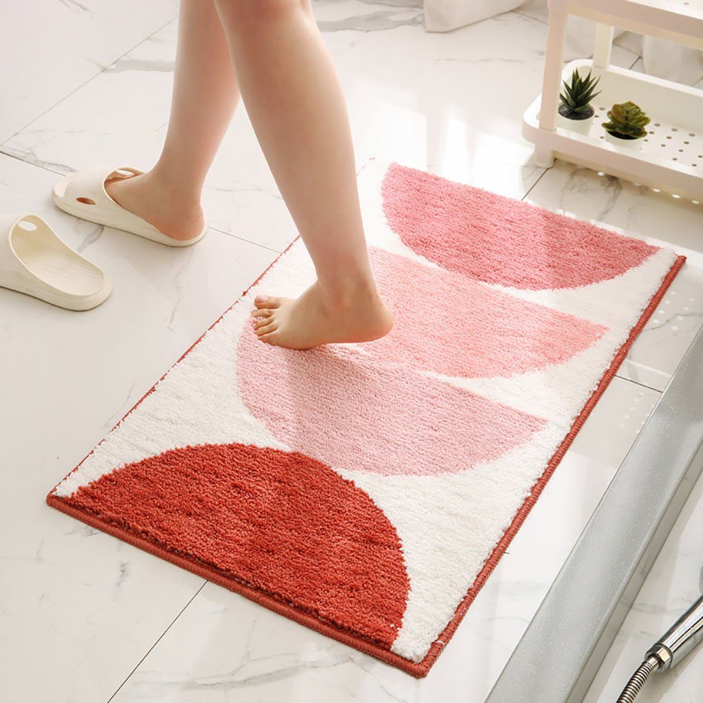 Antirutsch Teppichunterlage Wasserabsorbierende Bodenmatte und Anti-Rutsch Pad, Tapferer Ping