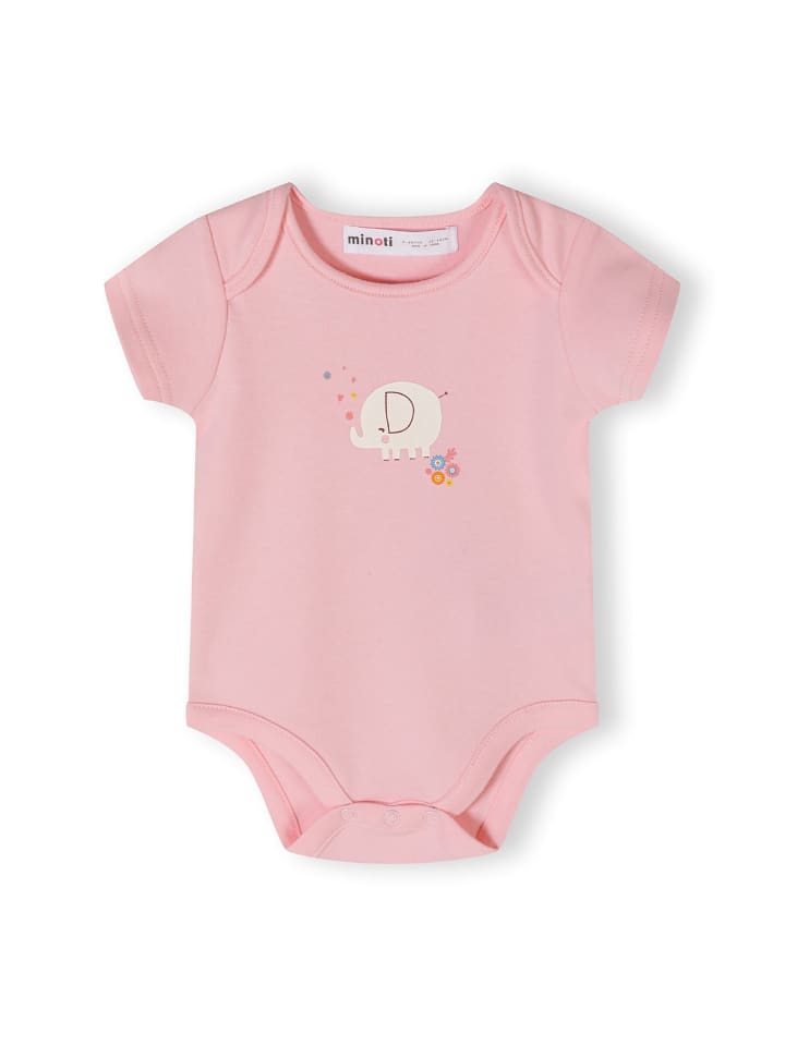 Minoti 4er. Set: Kurzarmbody 24babypack6 in hellpink günstig kaufen