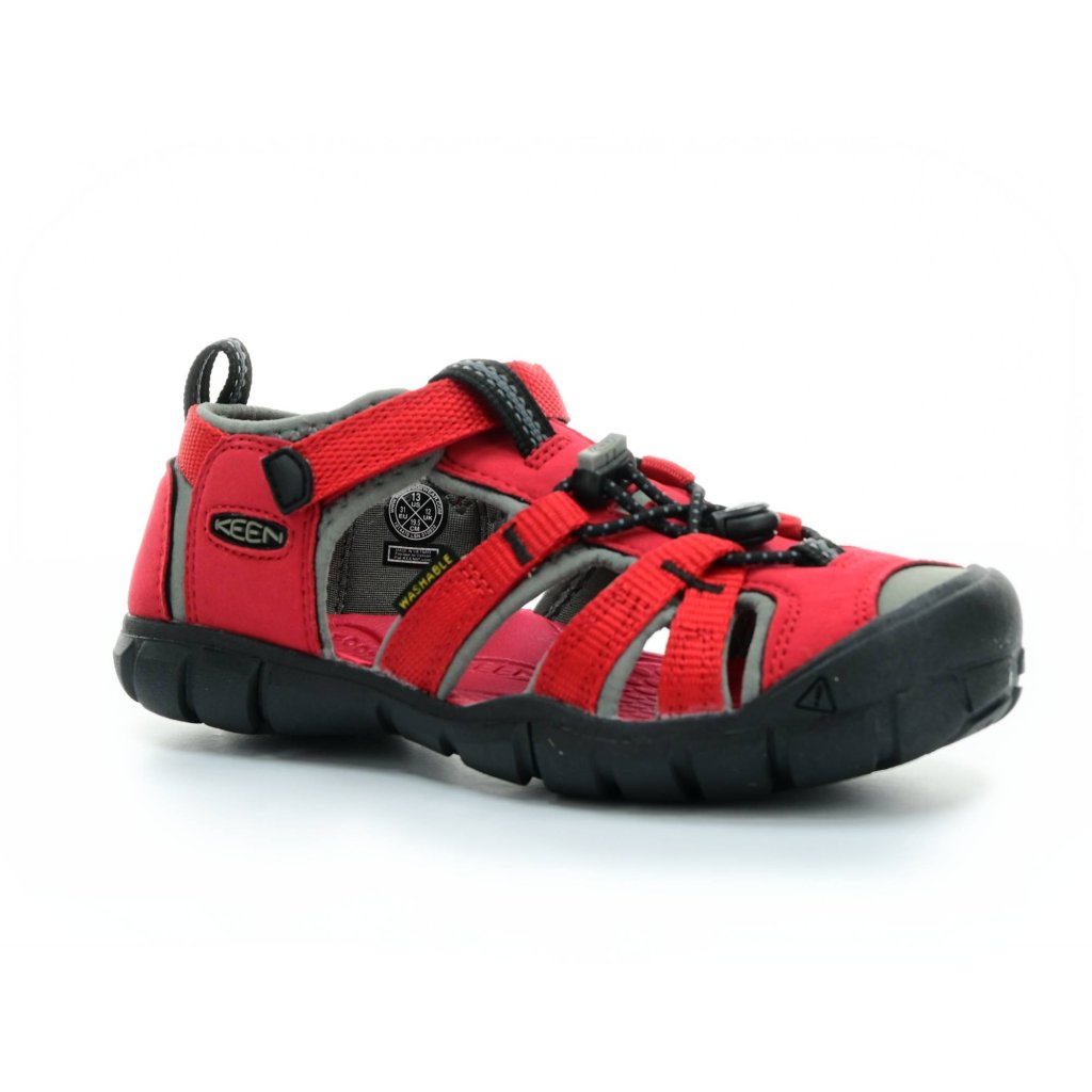 Keen Seacamp II Racing Red / Gargoyle (CNX) Sandalen