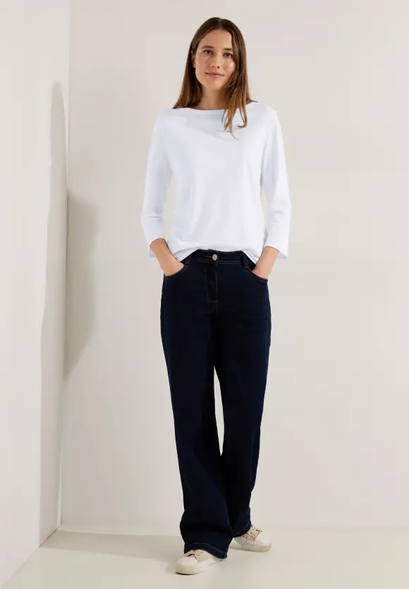 CECIL Basic Shirt in Unifarbe