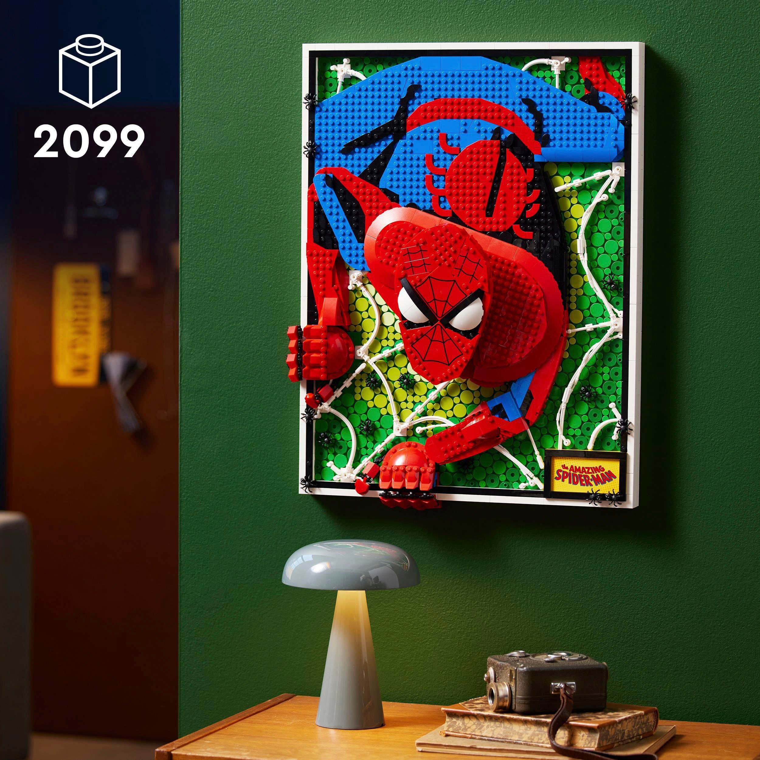 LEGO® Konstruktionsspielsteine The Amazing Spider-Man (31209), LEGO® ART, (2099 St), Made in Europe