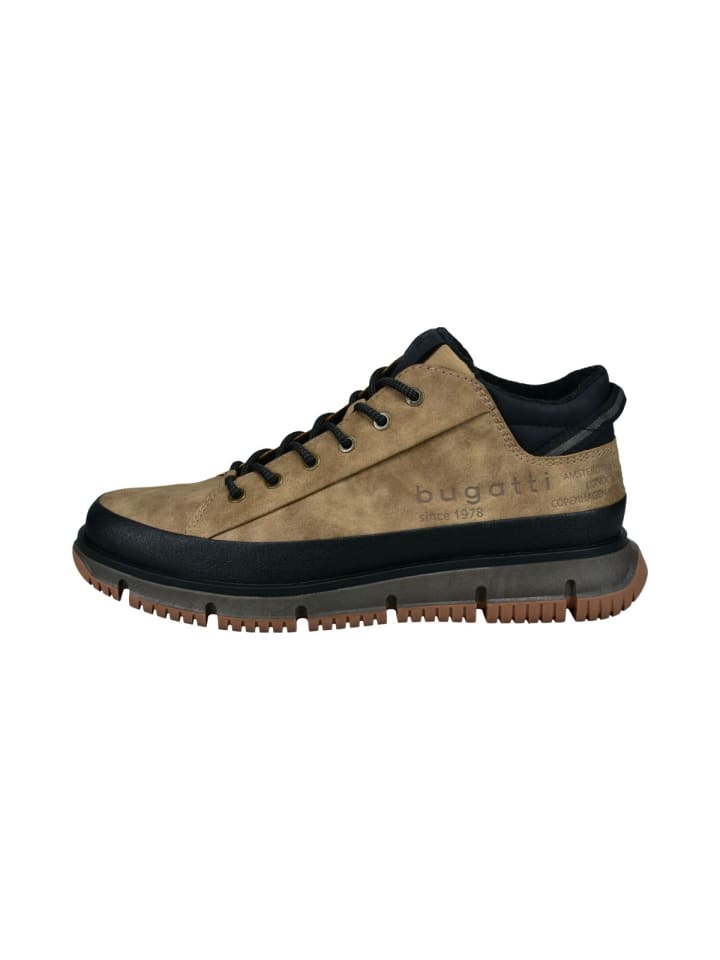 Bugatti Schnürstiefel in beige günstig kaufen 44