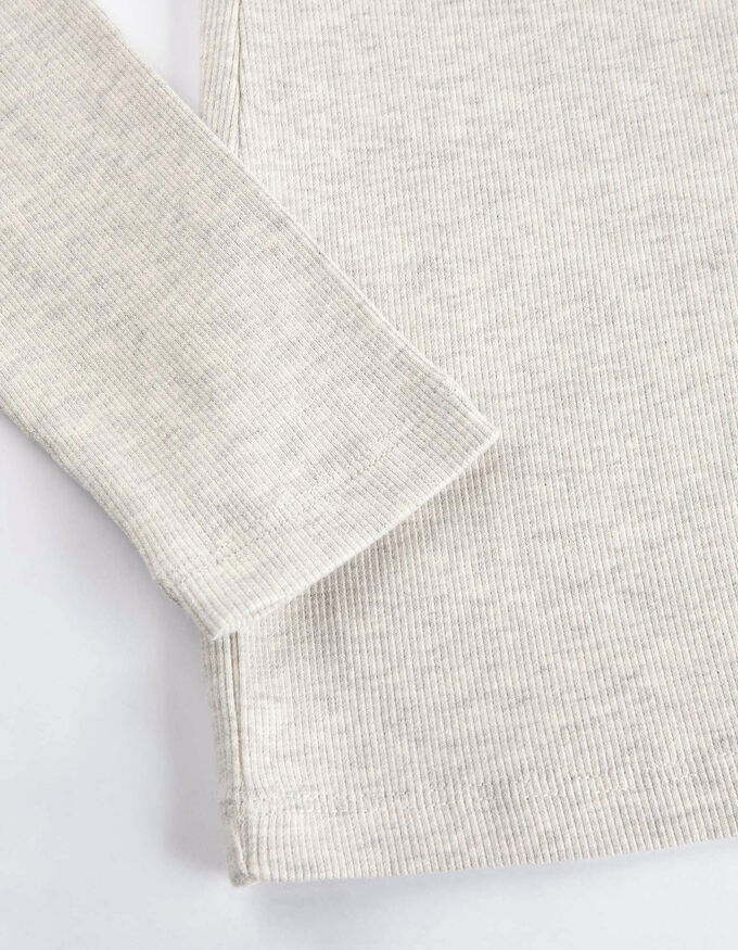 Langarmshirt - Reißverschluss