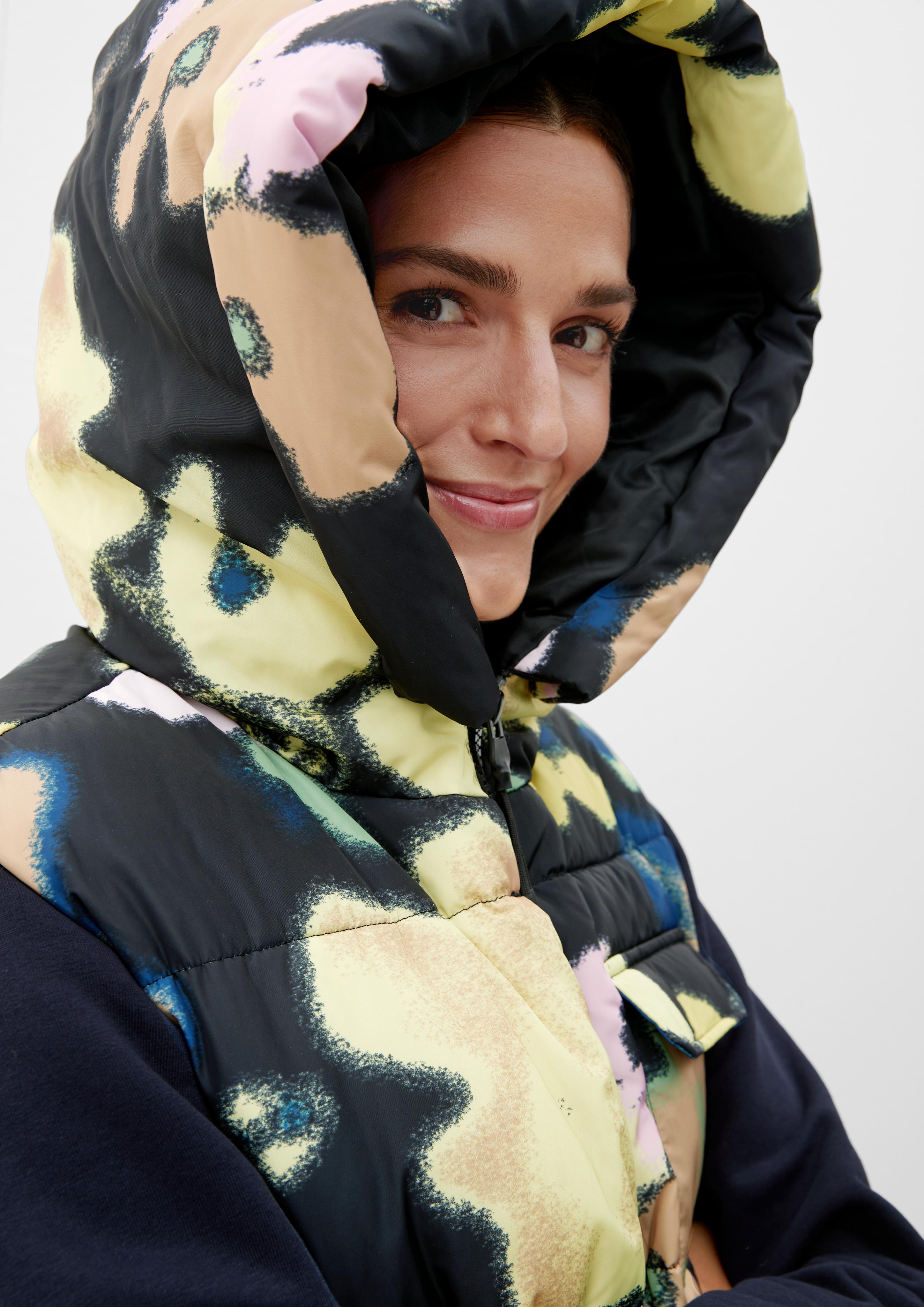 Weste mit abstraktem Allover-Muster  2117362-99A3
