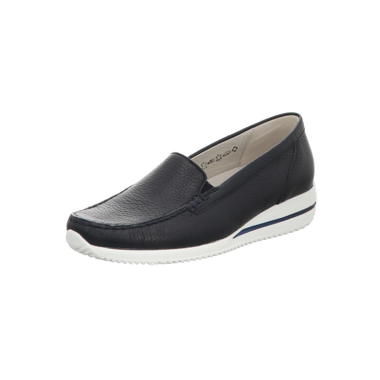 WALDLÄUFER Komfort Slipper blau