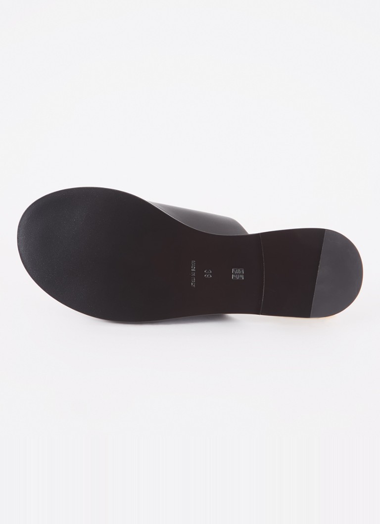 Givenchy 4G Liquid Lammleder-Slipper mit Logo