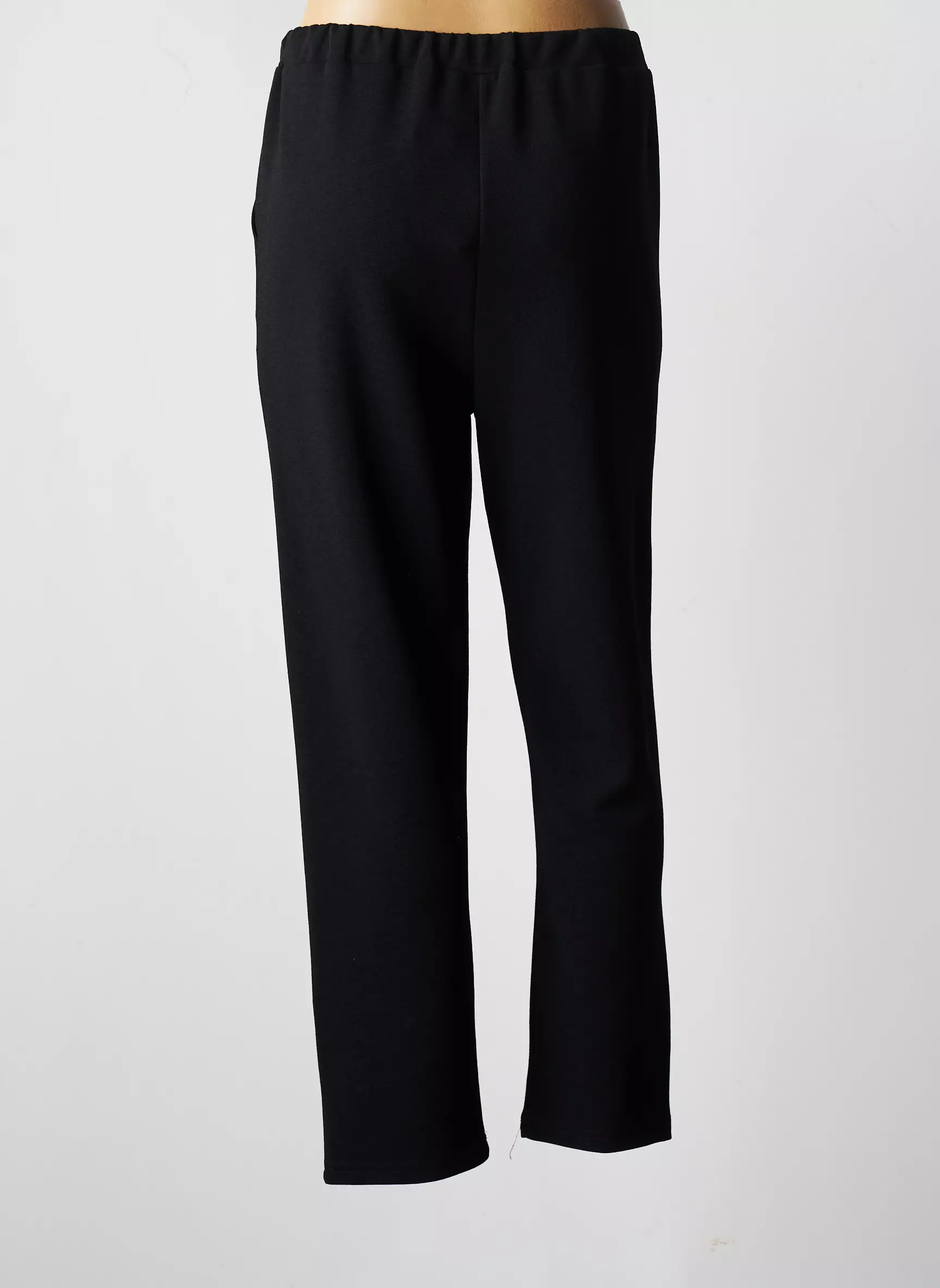 Franck Anna Pantalons Droits Femme couleur noir