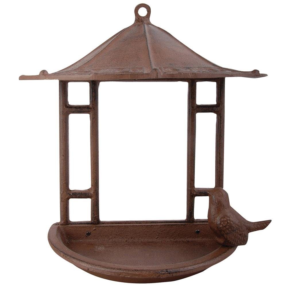 Linoows Vogeltränke Vogelfutterhaus, Wand Haus, Vogel Futterplatz, Antikes Vogelhaus aus Gusseisen