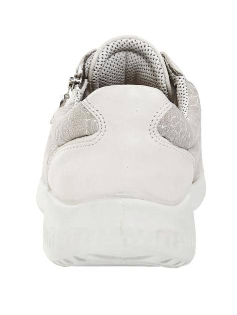 Schnürschuh mit floralem Druck