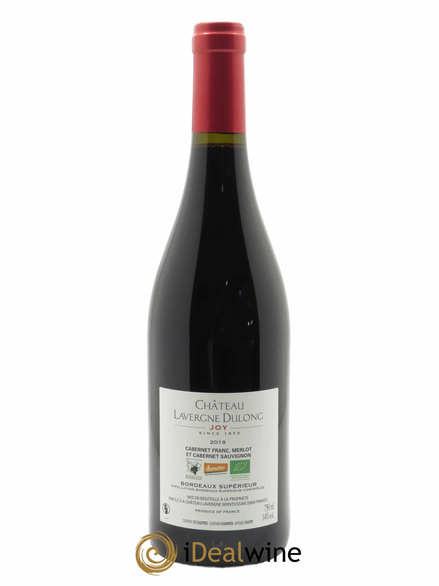 Joy Château Lavergne Dulong  2019 - Lot de 1 Bouteille