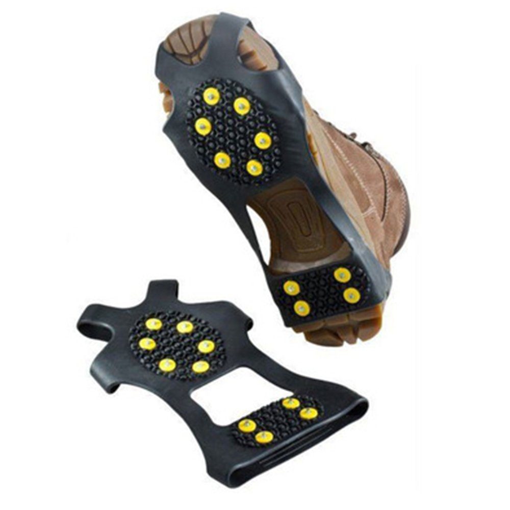 Jormftte Anti Slip Steigeisen Slip-on für Outdoor Kletterschuh
