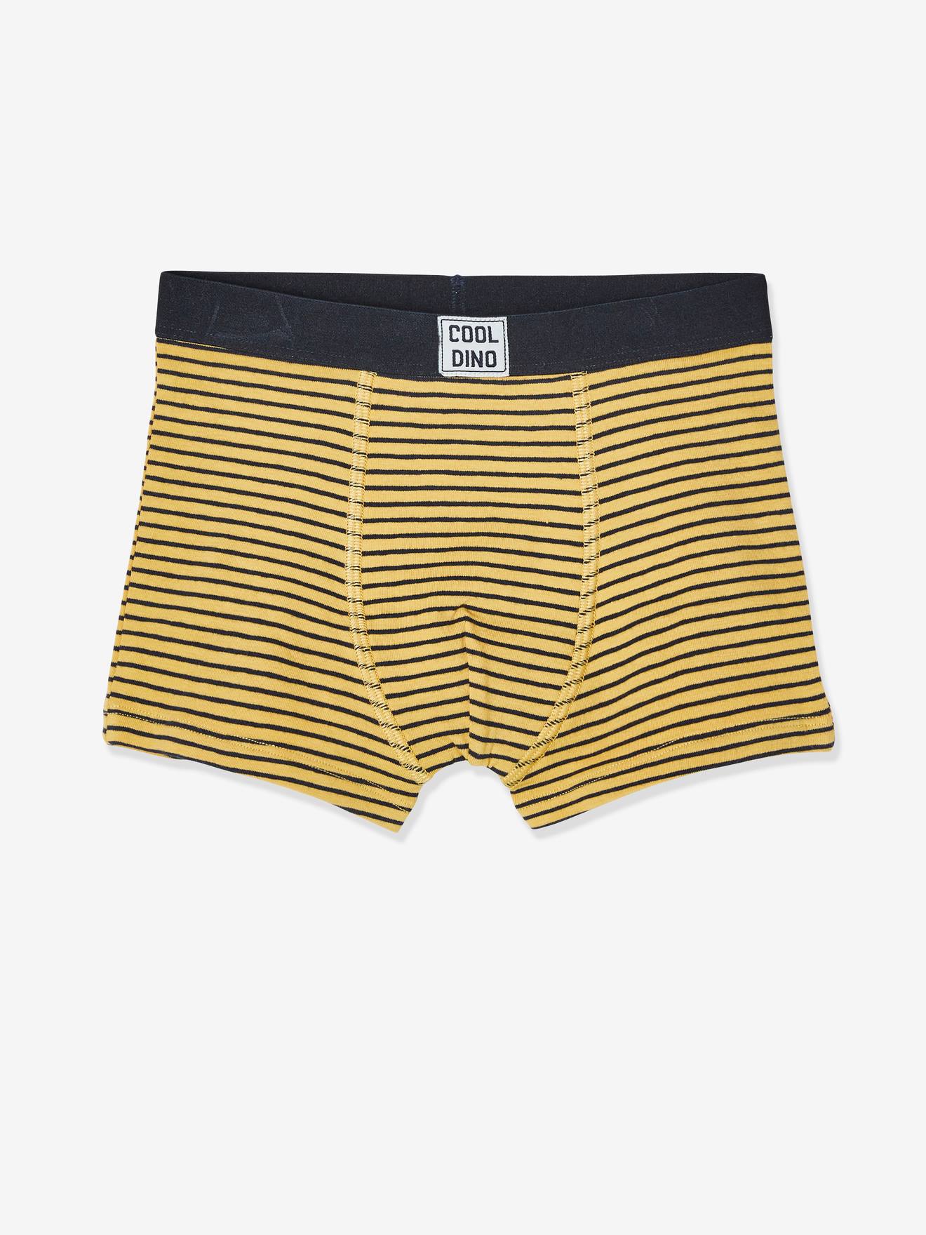 Vertbaudet 5er-Pack Jungen Boxershorts, Dinos Oeko Tex - farblich sortiert