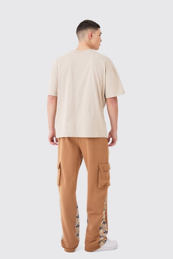 Camouflage Cargo-Jogginghose