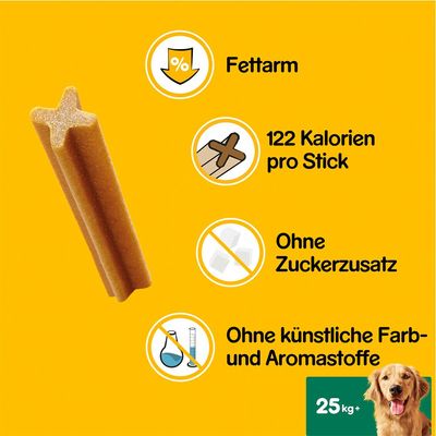 Sparpaket! 168 x Pedigree DentaStix Tägliche Zahnpflege / Fresh