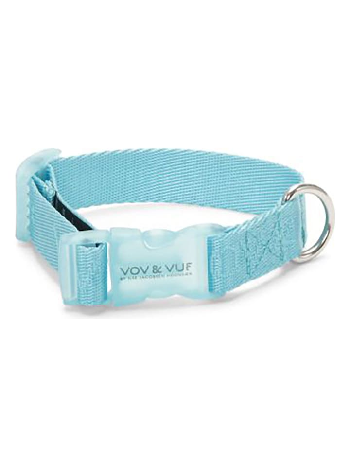 VOV & VUF Hundehalsband in Hellblau günstig kaufen