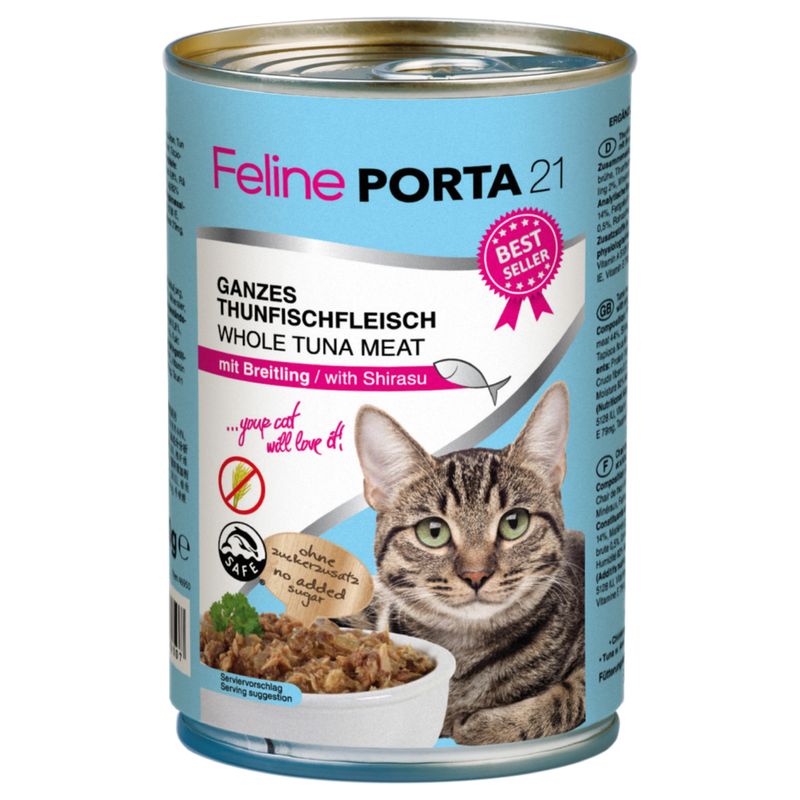 Feline Porta 21 Katzenfutter 6 x 400 g zu TOP-Preisen % bei bitiba.de:
