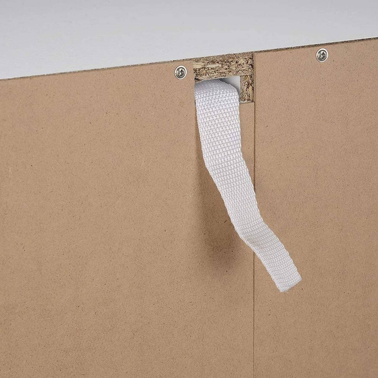Woltu Bücherregal, 1-tlg., Büroregal Aktenschrank, MDF, 8 Fächer