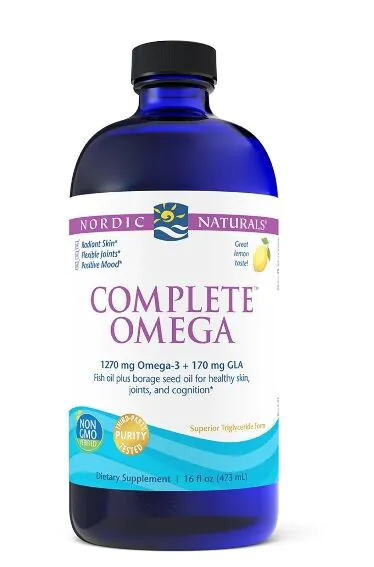 Nordic Naturals Complete Omega 1270 mg, okus limuna, tekućina
