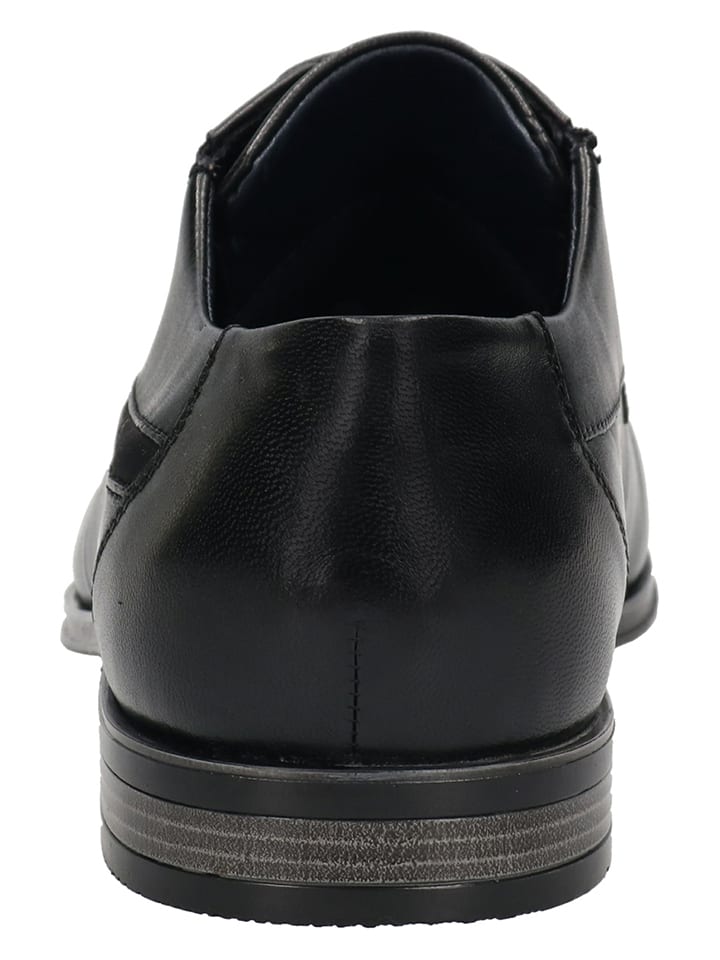 Bugatti Leder-Schnürschuhe 