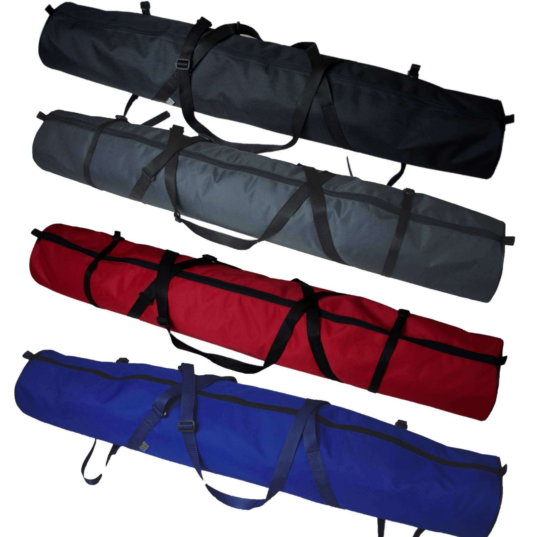Aves-24 Skirucksack SKITASCHE für Kinder Skibag Skisack Kinderskitasche Ski 110 120 130 cm für Ski und Skistöcke beim Skifahren, Grau 130