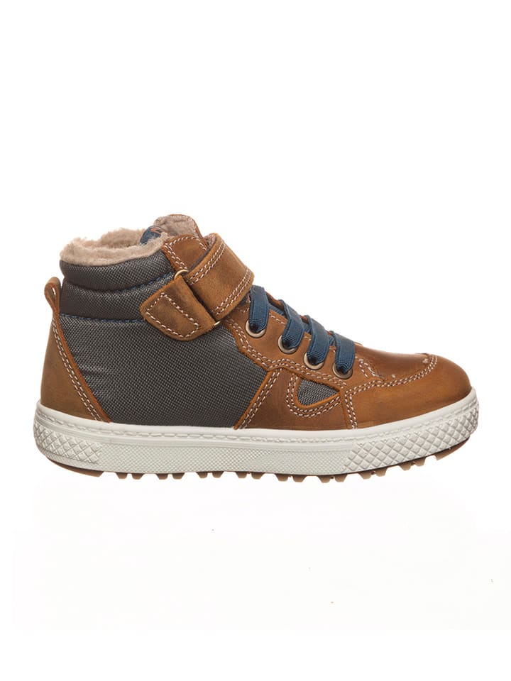 Primigi Leder-Sneakers in Hellbraun günstig kaufen
