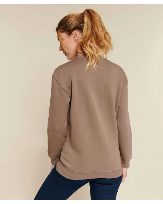 Sweat-shirt molleton douillet