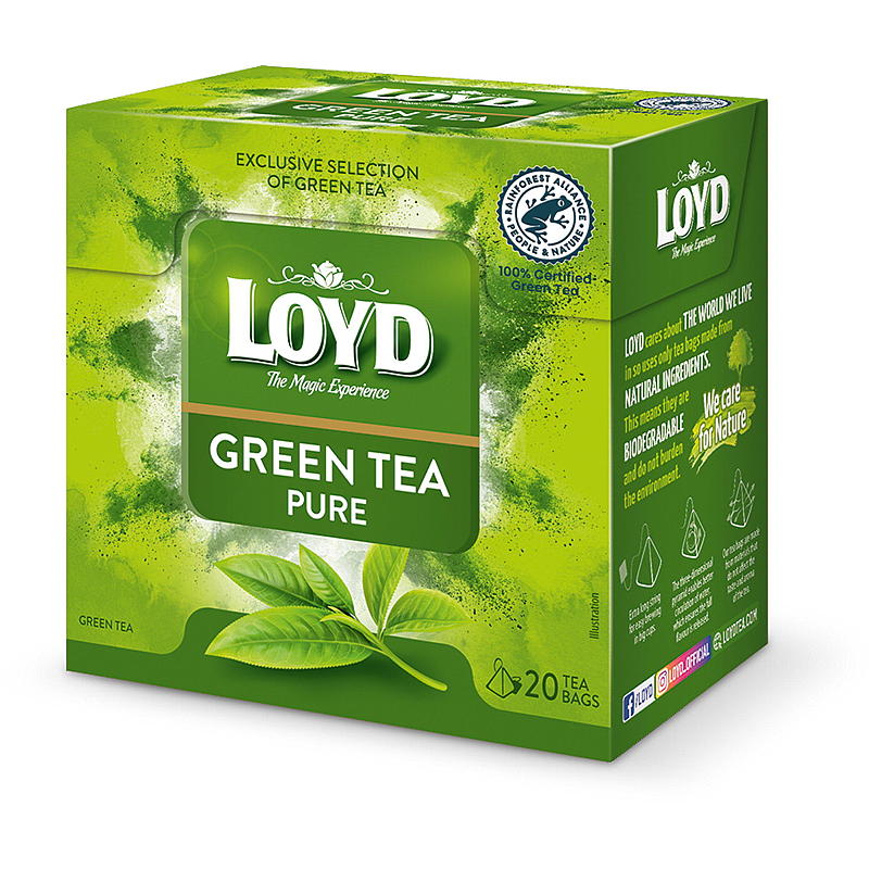 Loyd Grønn te 20 stk Loyd