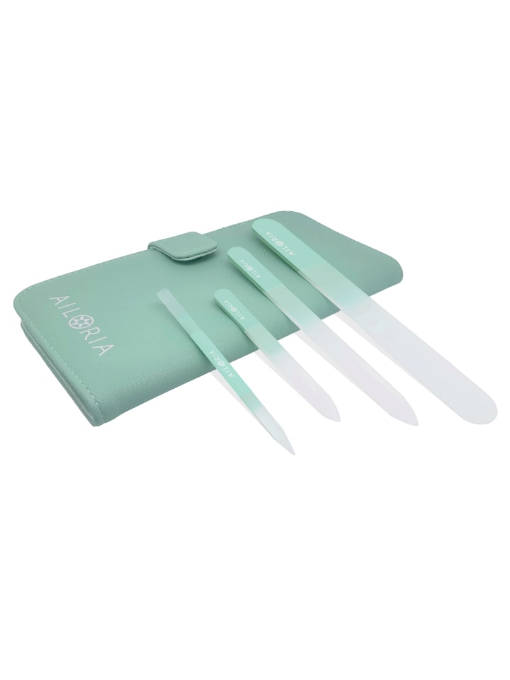Ailoria CONTOUR PRIME Glas-Nagelfeilenset in Mint günstig kaufen onesize