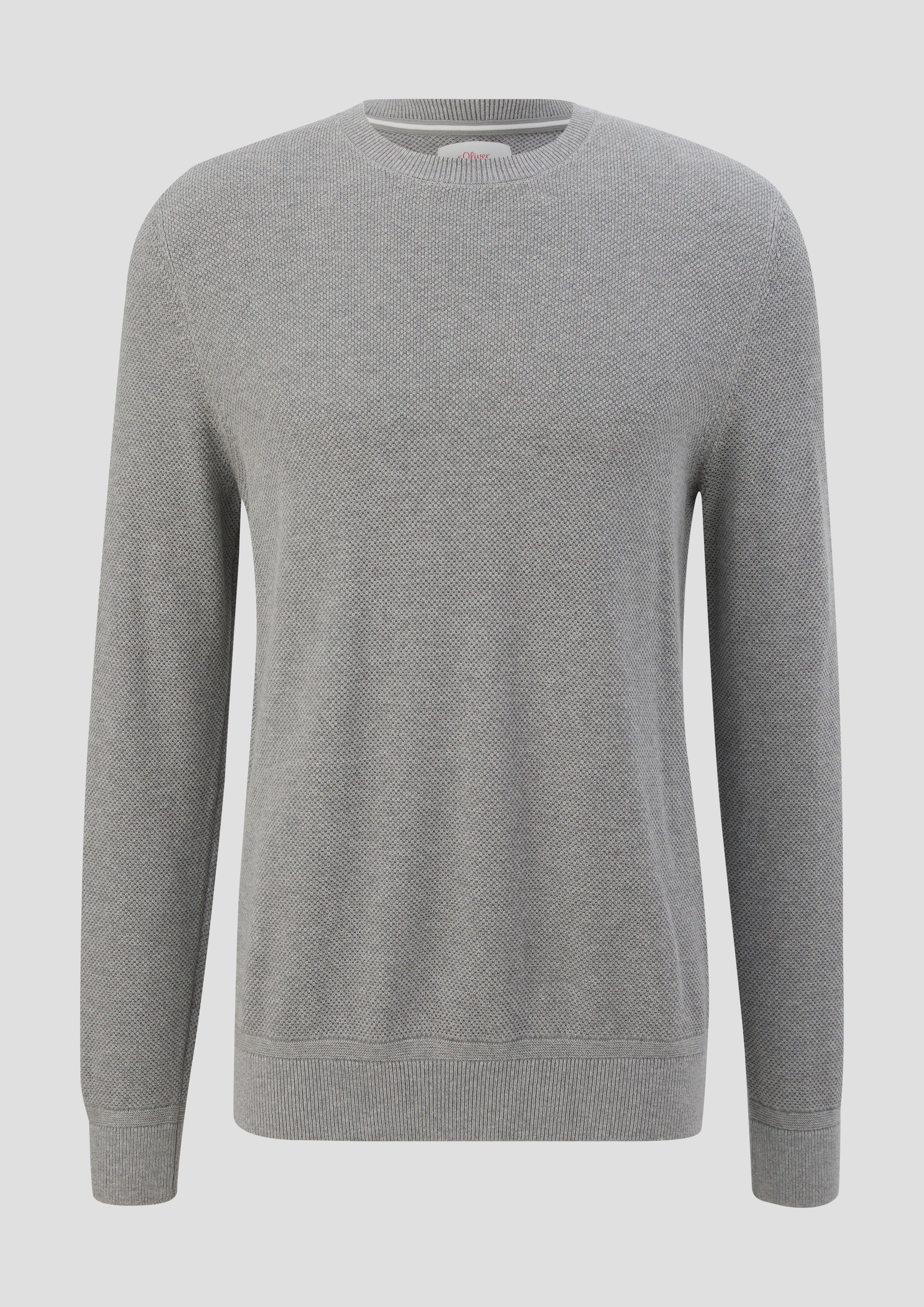 Feinstrickpullover aus Baumwolle  2133816-9700