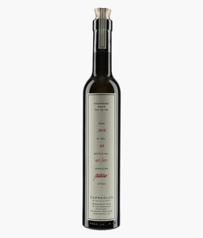 Eau de Vie de Siegerrebe 2018CAPREOLUS DISTILLERY