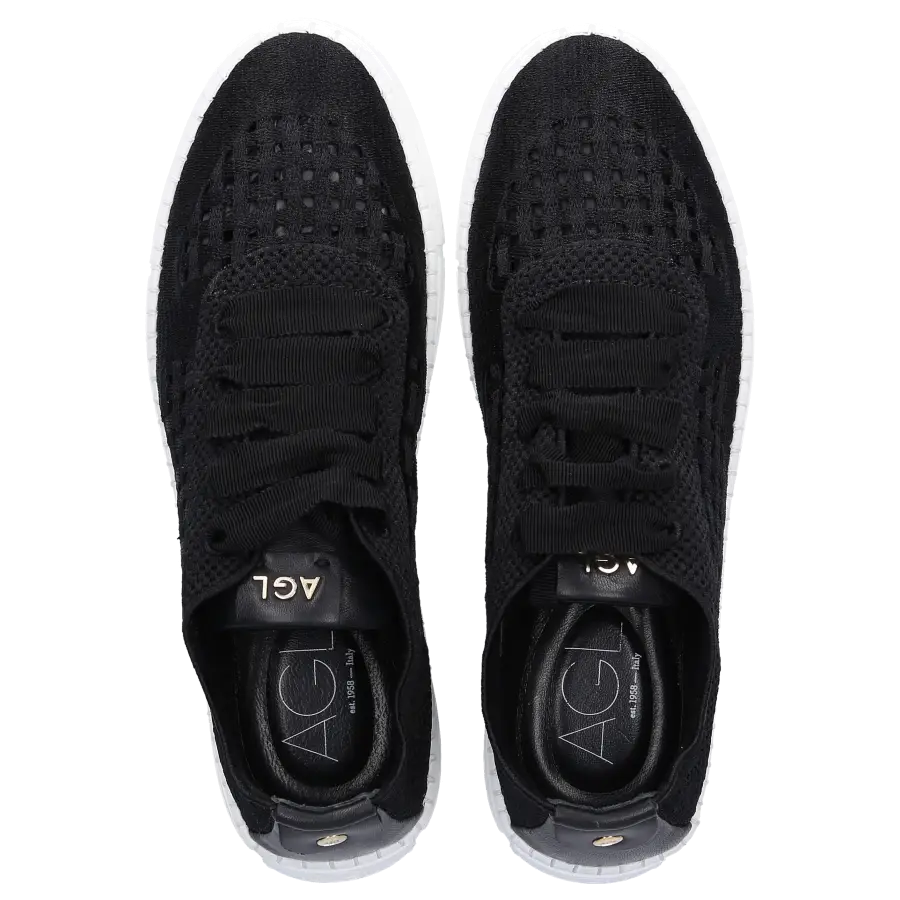 AGL Attilio Giusti Leombruni - Sneaker low D947001 Strick - schwarz