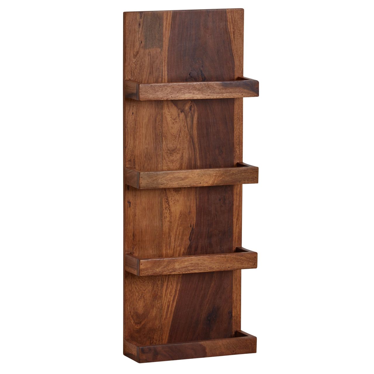 Skyport WOHNLING Wandregal Holz Massiv 30x80x10 cm Hängeregal Regal Schweberegal Groß