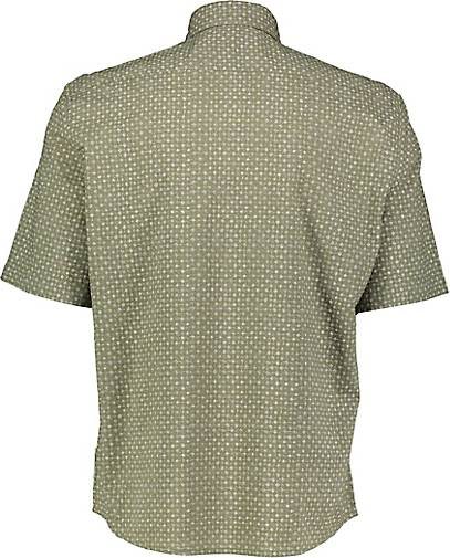 Marc O'Polo Herren Hemd kurzarm Regular Fit