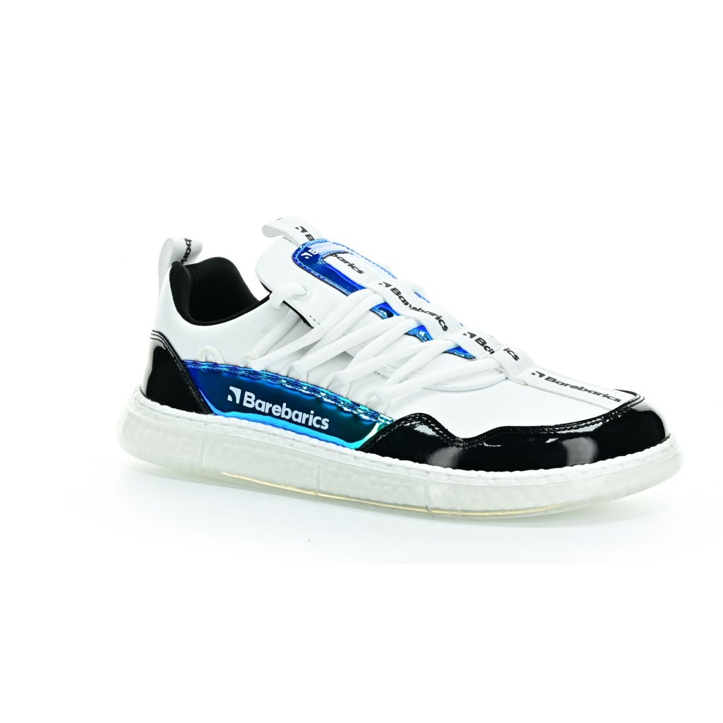 Be Lenka Barebarics Futura Iridescent White Barfußschuhe