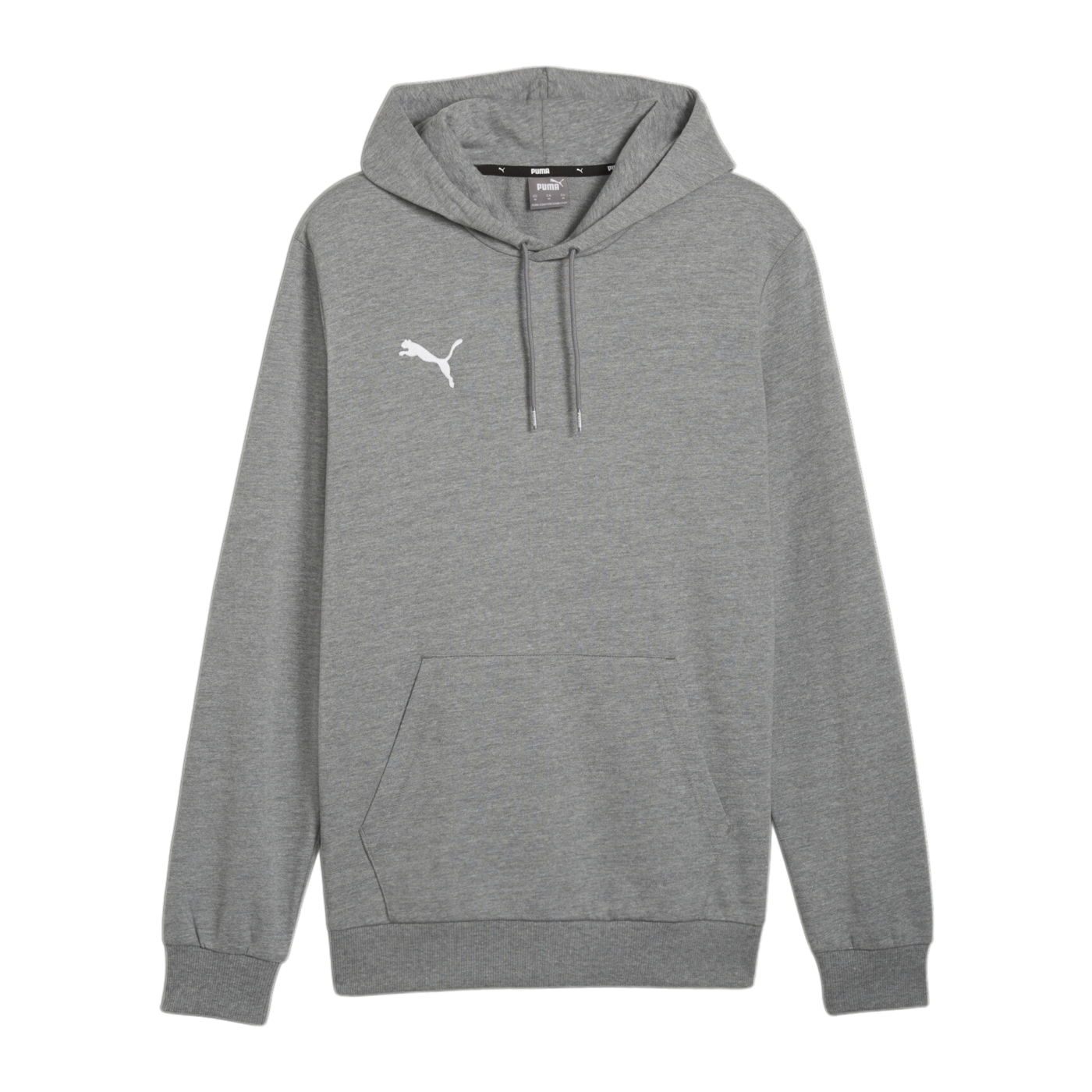 PUMA teamGOAL Casuals Hoody Grau F33