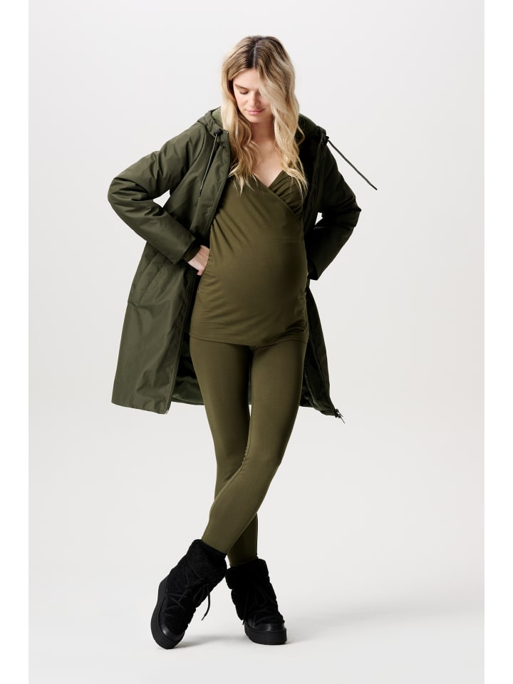 Noppies Umstandsjacke Winter Juva in Forest Night günstig kaufen XL