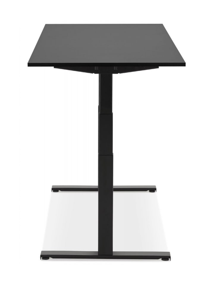 KADIMA DESIGN Elektrischer Sitz-Steh-Schreibtisch | Modern Elegant in Schwarz günstig kaufen