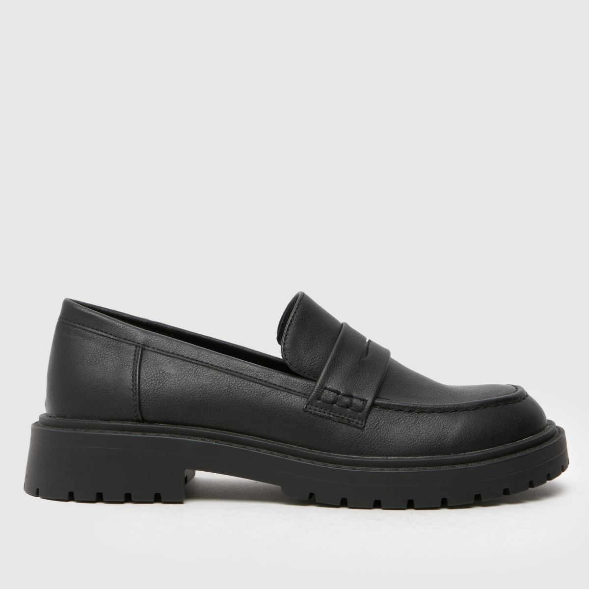 Schuh svarta Lainey loafers för flickor och ungdomar