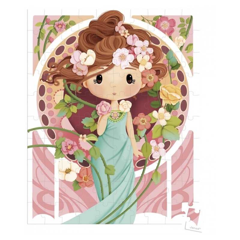 Puzzle inspired by Mucha 100 pièces