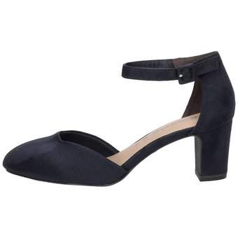 Tamaris Spangenpumps in blau